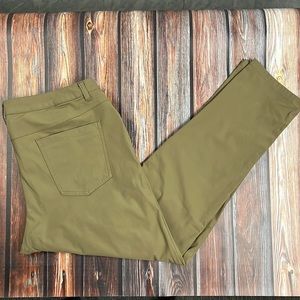 Lululemon ABC Pant Slim Warpstreme 38/32 Artifact